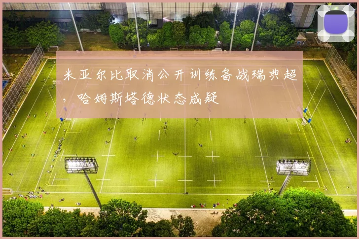 米亚尔比取消公开训练备战瑞典超，哈姆斯塔德状态成疑